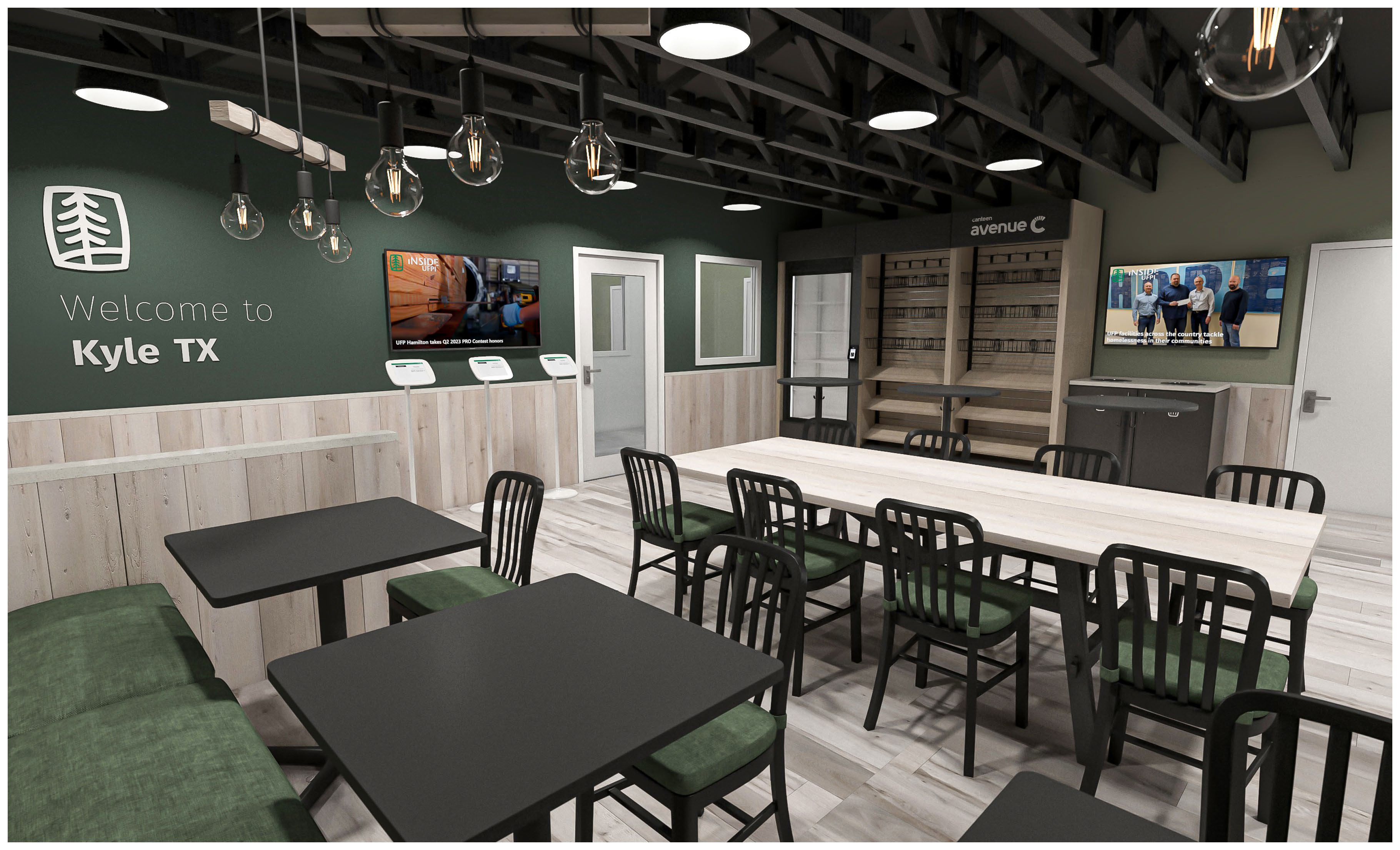 Kyle, Texas Breakroom