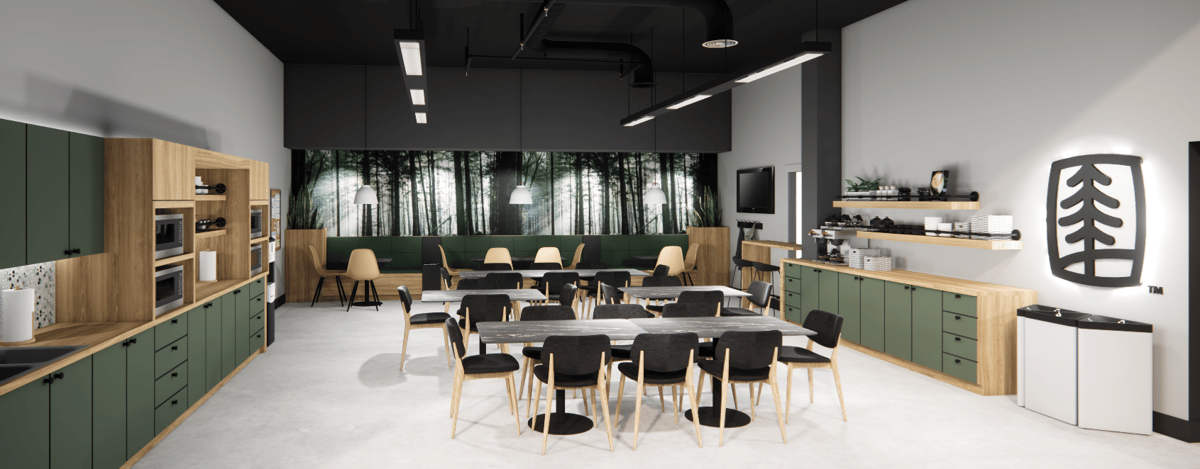 Breakroom Rendering
